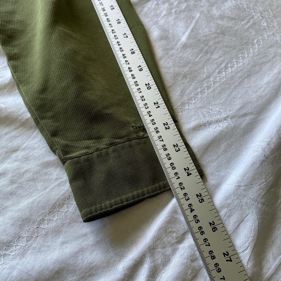 Columbia Men's Green Button Down Omni Shield Long Sleeve Shirt Size Large - Picture 10 of 12